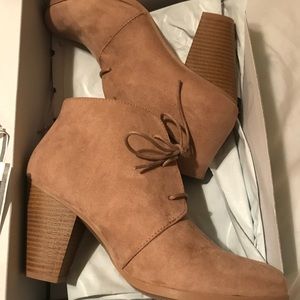 Maurice's Daphne lace up bootie